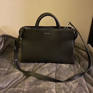 matt and nat purse black shoulder